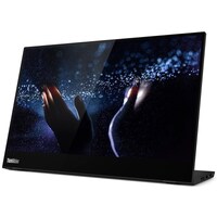 LENOVO 61DDUAR6AU ThinkVision M14 14'  FHD IPS LED LCD Monitor - 1920x1080, 2x USB-C - Tilt Angle