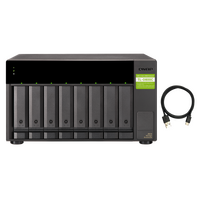 QNAP TL-D800C 8-bay desktop USB-C 3.2 Gen2 10Gbps JBOD expansion unit