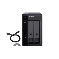 QNAP TR-002  2 BAY DAS(NO DISK)  HARDWARE RAID EXPANSION FOR QNAP NAS WINMAC