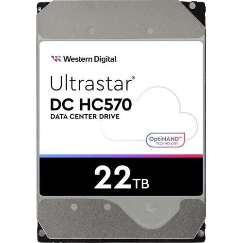 WD HGST Ultrastar DC HC570 0F48052 22 TB Hard Drive - 3.5 Internal - SAS [12Gb/s SAS]