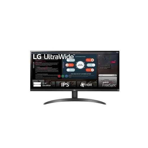 LG 29WP500 29" Ultrawide FHD 75Hz IPS FreeSync HDR10 Monitor - 29WP500-B