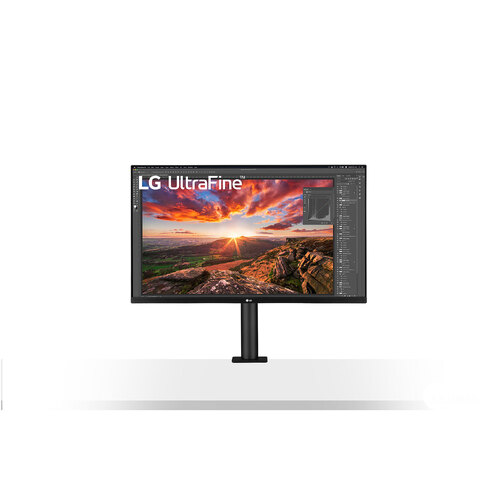 LG 32' Class UltraFine UHD 4K IPS Display Ergo Monitor with HDR10 VESA 100x100