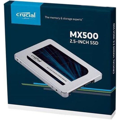 Crucial MX500 4TB 2.5' SATA SSD - 560/510 MB/s 90/95K IOPS 1400TBW