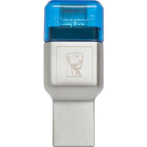 KINGSTON MOBILELITE DUO 3C USB3.1+TYPEC MICROSDHC/SDXC CARD READER - FCR-ML3C