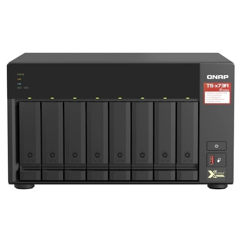 QNAP TS-873A-8G Tower 8 Bay NAS, Ryzen 8GB